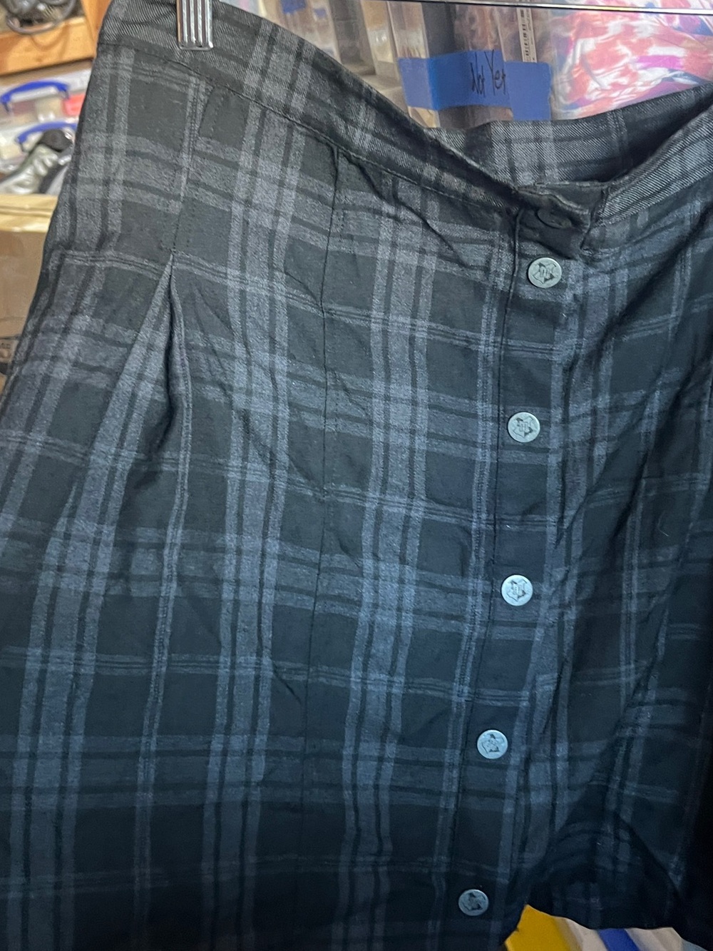 Harry Potter Hogwarts Size 18 Plaid School Girl Skirt